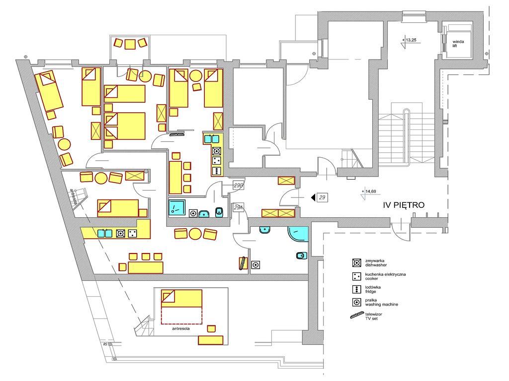 Vanilla Apartment 3 Краков Номер фото